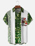 Men's Christmas Funny Graphic Short Sleeve Hawaiian Shirt